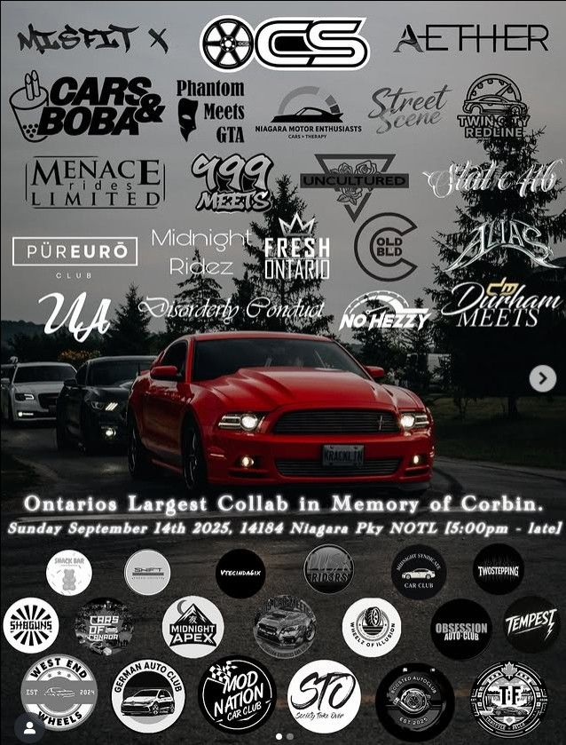 Ontario's Largest Collab in Memory of Corbin.